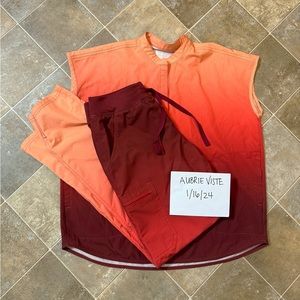 SOLD- Figs Sunset Ombré Scrubs